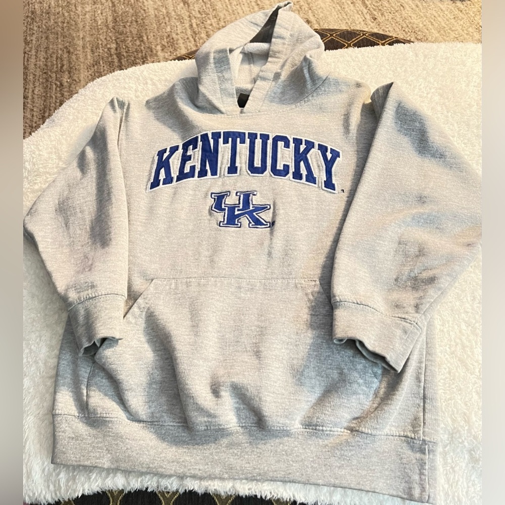 GENUINE STUFF KENTUCKY KIDS HOODED SWEATSHIRT,  SIZE S-8